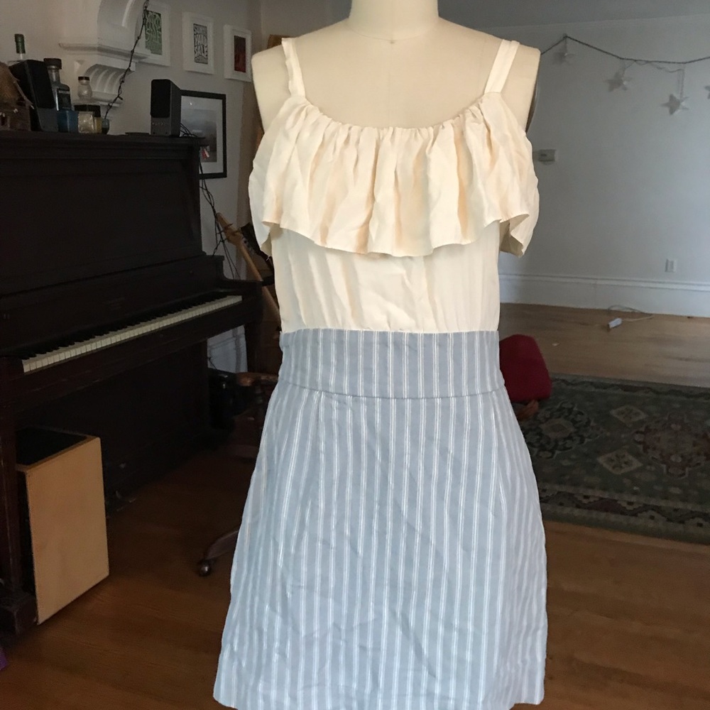 Sunner ruffle top sundress (Anthropologie)